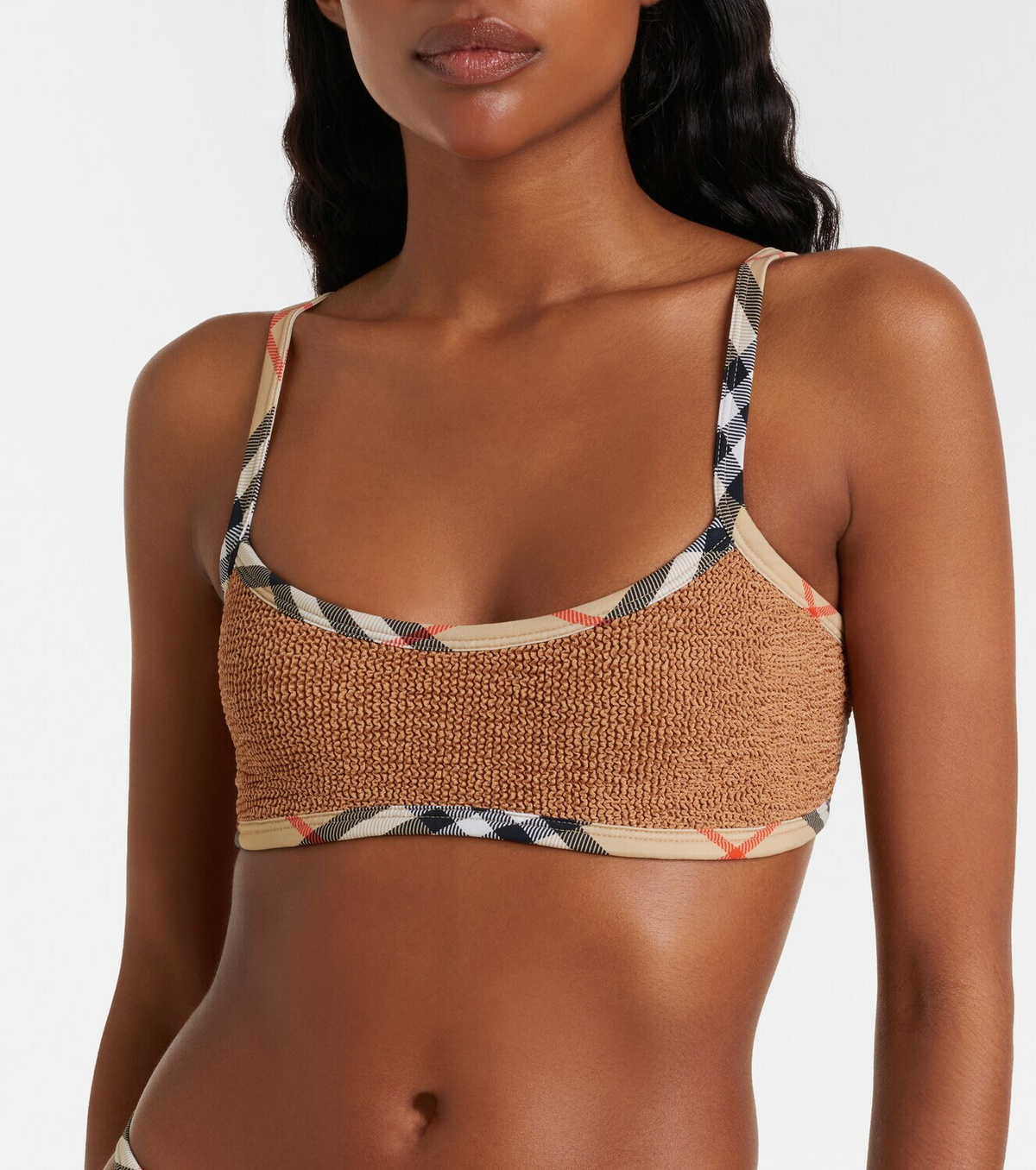 Burberry x Hunza G Tyler Burberry Check bikini