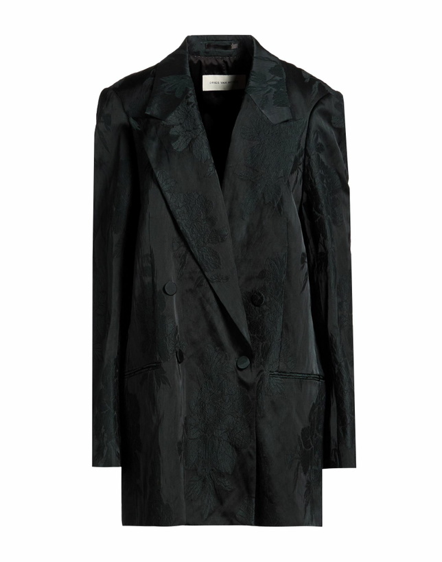 Photo: Dries Van Noten Womens Blazer in Dark green