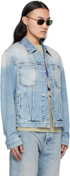 Lanvin Blue Regular Denim Jacket