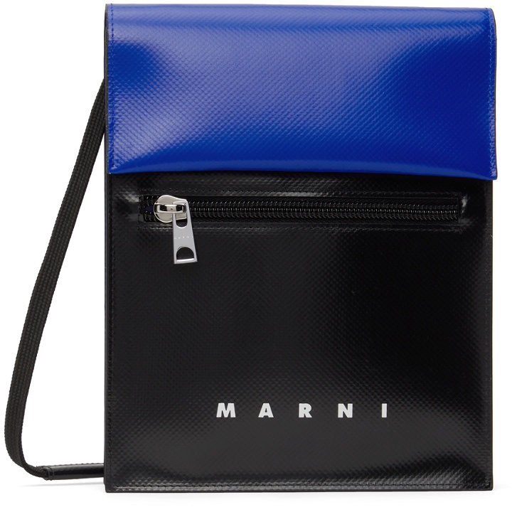 Photo: Marni Black & Blue Mini Crossbody Bag