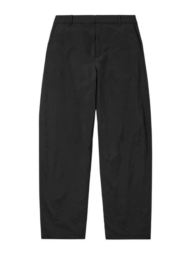 Photo: Amomento - Straight-Leg Taffeta Trousers - Black