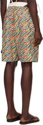 Martine Rose SSENSE Exclusive Multicolor Board Swim Shorts