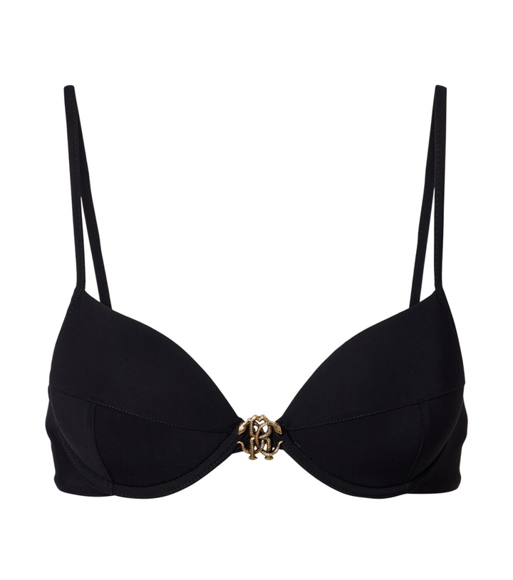 Photo: Roberto Cavalli Logo bikini top