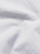 Canali - Cotton and Linen-Blend Shirt - Gray
