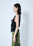 GANNI Logo Patch Vest
