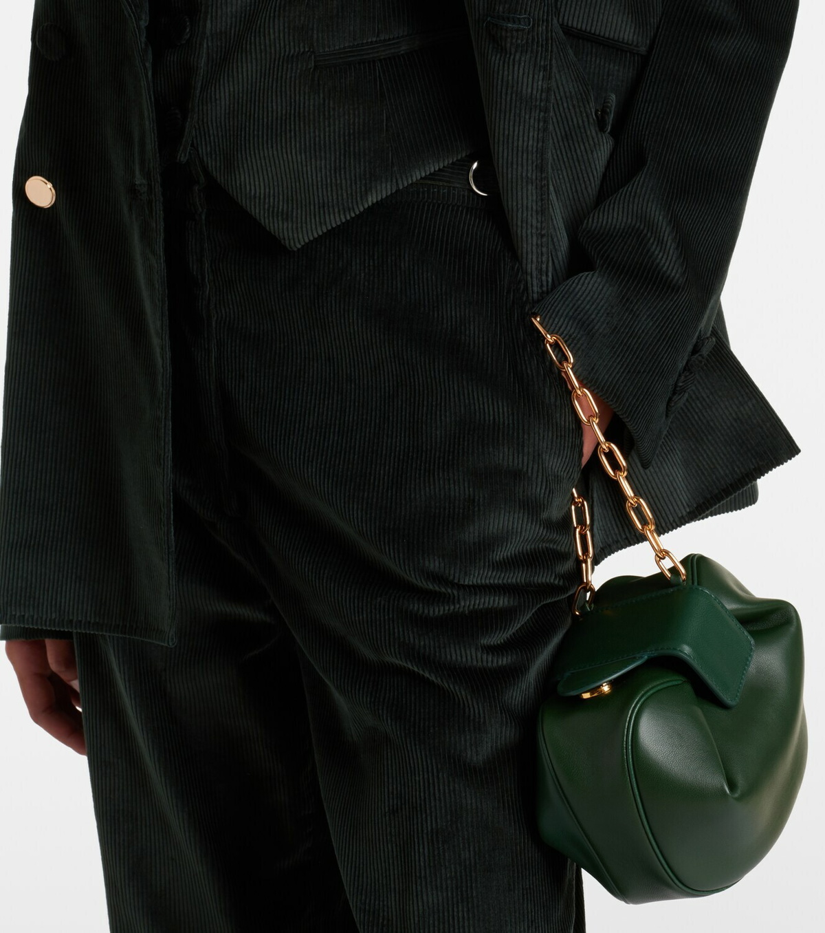 Gabriela Hearst Soft Demi leather clutch