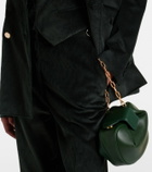 Gabriela Hearst Soft Demi leather clutch