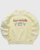 The New Originals Warm Memories Crewneck Yellow - Mens - Sweatshirts