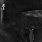 Valentino Men's Tonal Icon Backpack in Black
