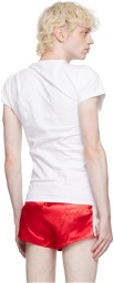 Alled-Martinez White Twisted T-Shirt