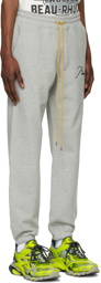 Rhude Grey Terry Lounge Pants