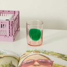 The Conran Shop Dot Tumbler in Pink/Green 