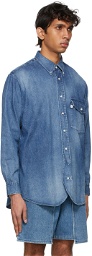 Kuro Blue J. Press Originals Edition Denim Irving Shirt