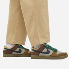Nike Men's Dunk Low Sneakers in Cacao Wow/Off Noir