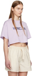 Moncler Purple Sequinned T-Shirt