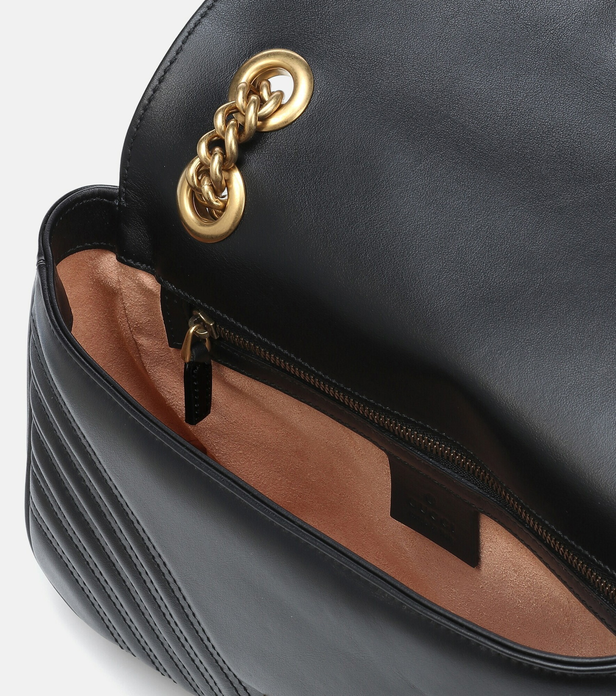 Gucci - GG Marmont leather shoulder bag