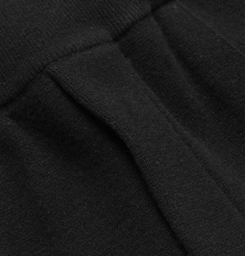 Berluti - Cashmere and Wool-Blend Sweatpants - Men - Black Berluti