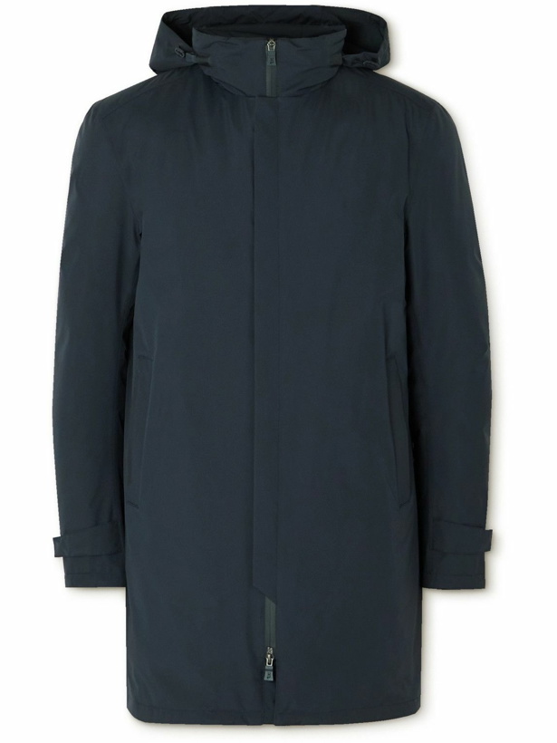 Photo: Herno Laminar - GORE-TEX® Hooded Down Coat - Blue