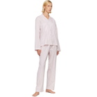 Tekla Pink Fine Twill Pyjama Pants