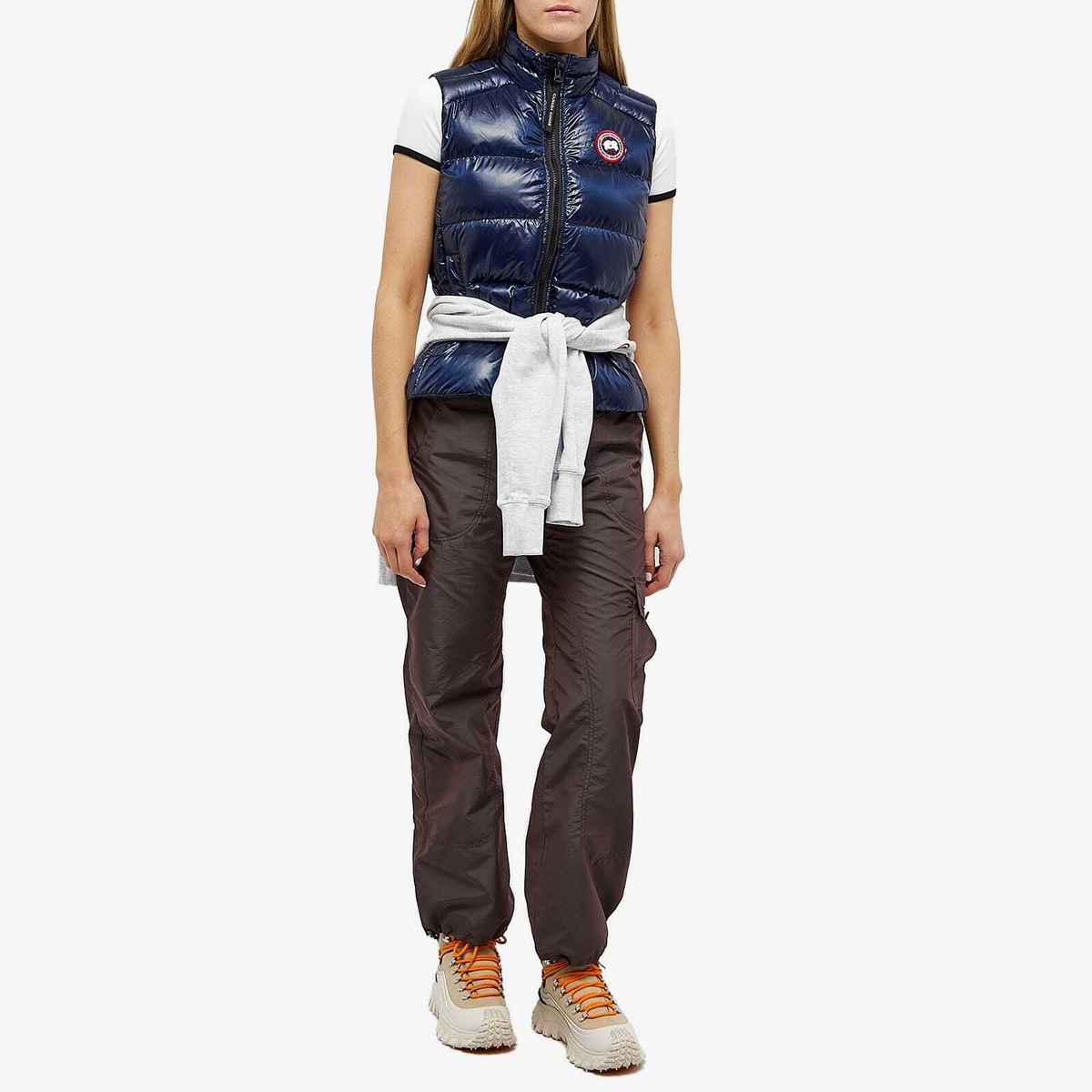Canada Goose Women's Padded Cypress Vest in Atlantic Navy Canada Goose