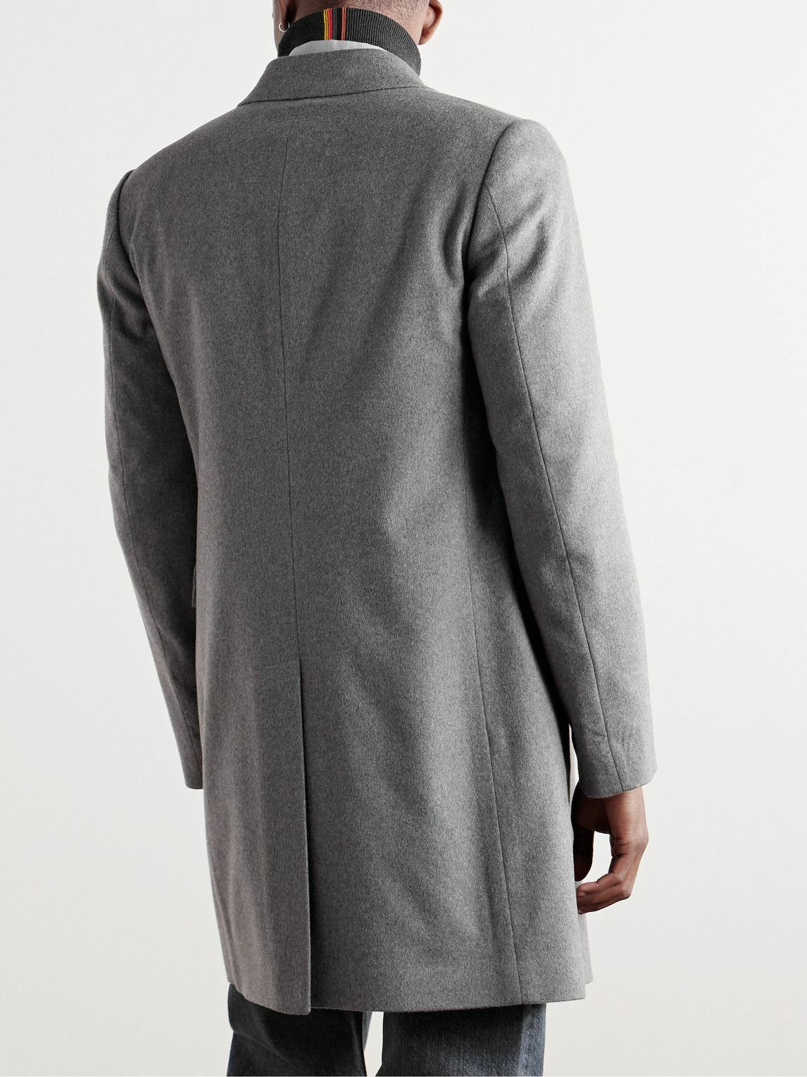 Paul Smith - Wool and Cashmere-Blend Overcoat - Gray Paul Smith