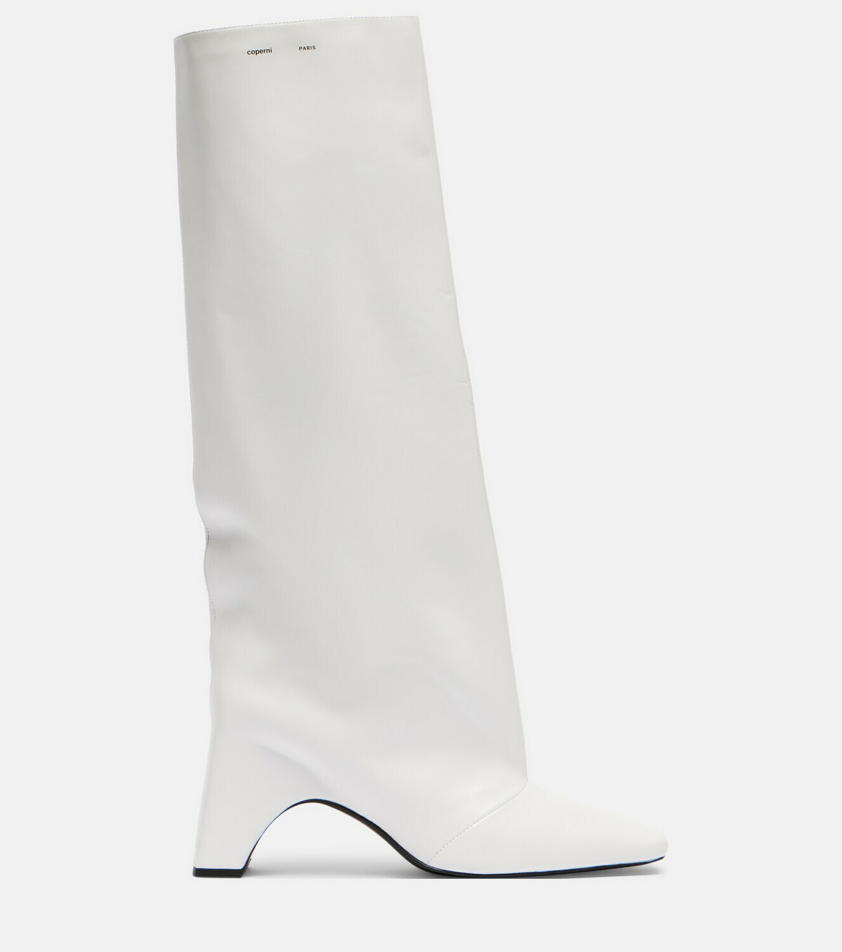 Coperni Bridge leather knee-high boots