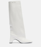 Coperni Bridge leather knee-high boots