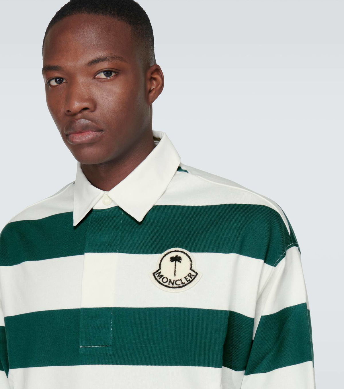 Moncler Genius x Palm Angels cotton polo shirt Moncler Genius
