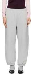 Sandy Liang Gray Dimple Sweatpants
