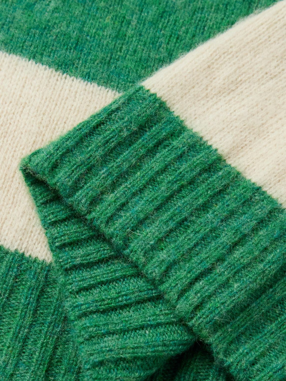 Drake's - HIM Striped Wool Sweater - Multi
