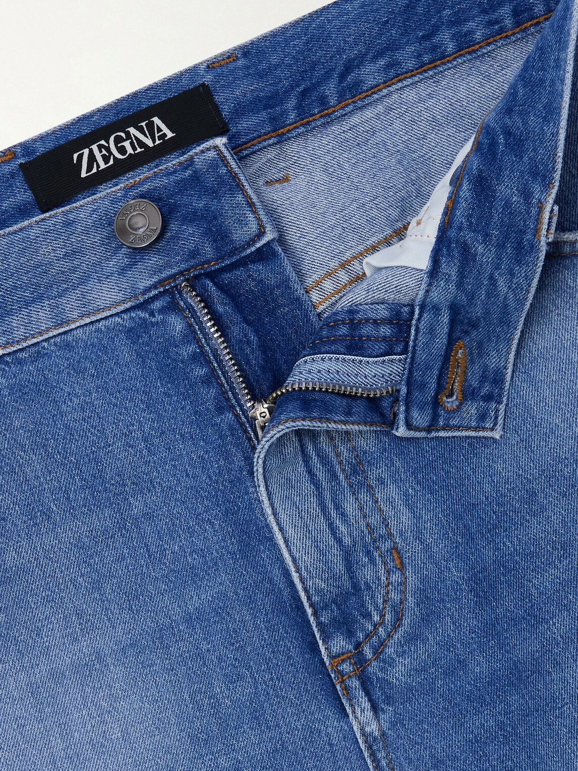 Zegna - Vintage House Straight-Leg Jeans - Blue
