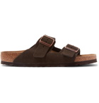 Birkenstock - Arizona Suede Sandals - Brown