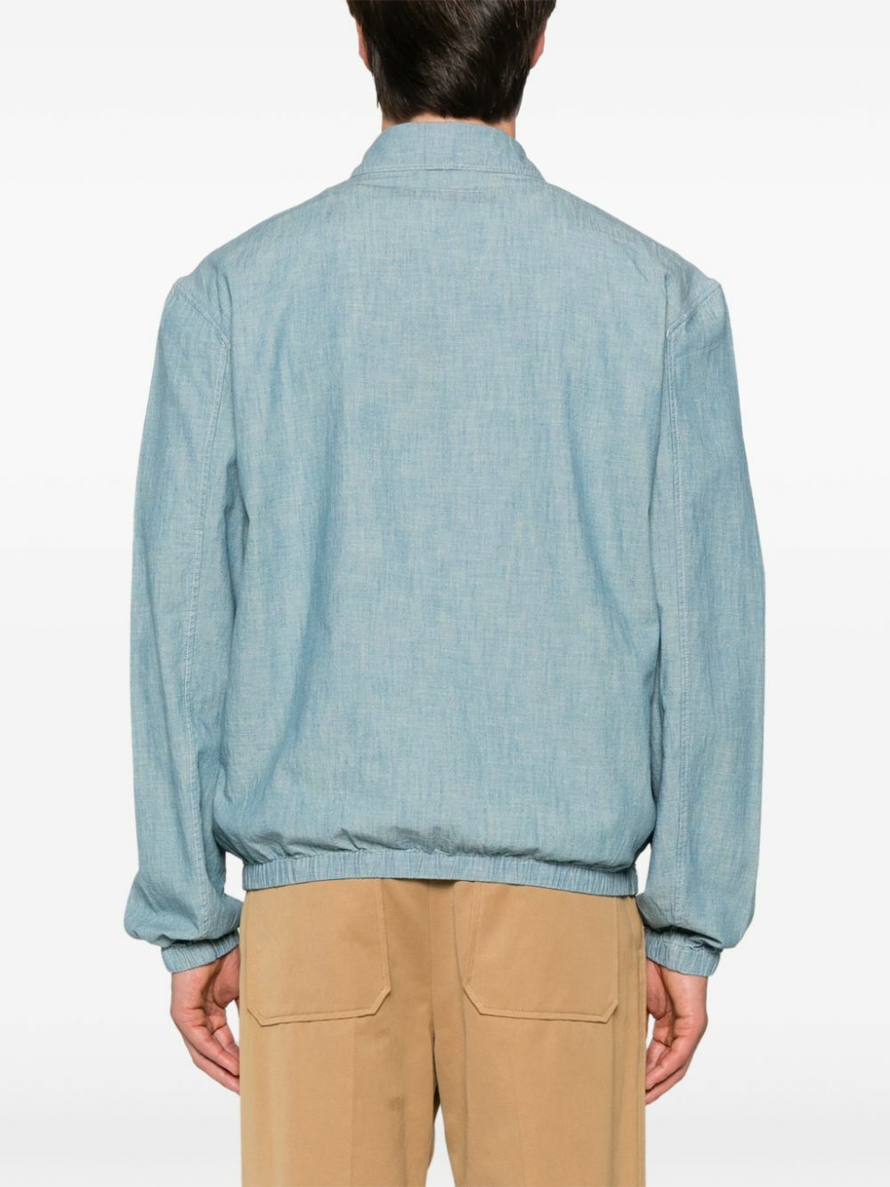 Polo Ralph Lauren Blue Bayport Chambray Shirt Jacket