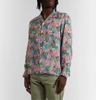 Needles - Camp-Collar Floral-Print Woven Shirt - Multi