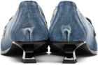 Diesel Blue D-Amber Moc 30 Heels