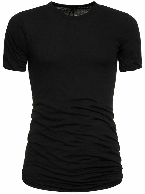 Photo: RICK OWENS - Double Short Sleeved T-shirt