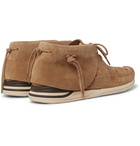 visvim - Lhamo-Folk Beaded Suede Boots - Neutrals