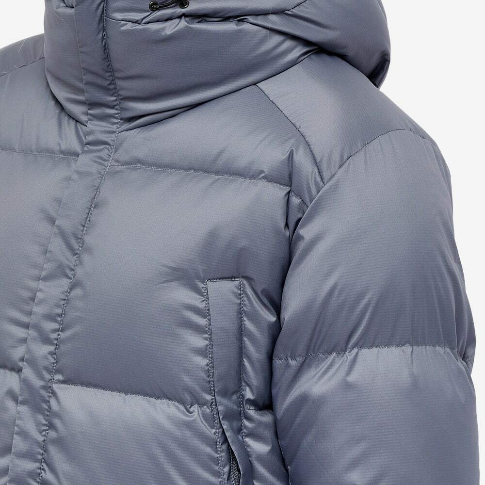 Snow Peak Women's Recycled Light Down Jacket in Grey Snow Peak