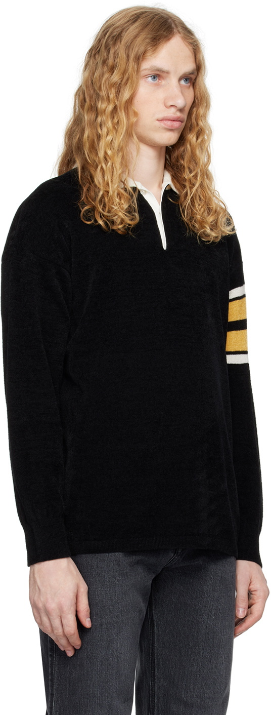 OUAT Black Meta Polo