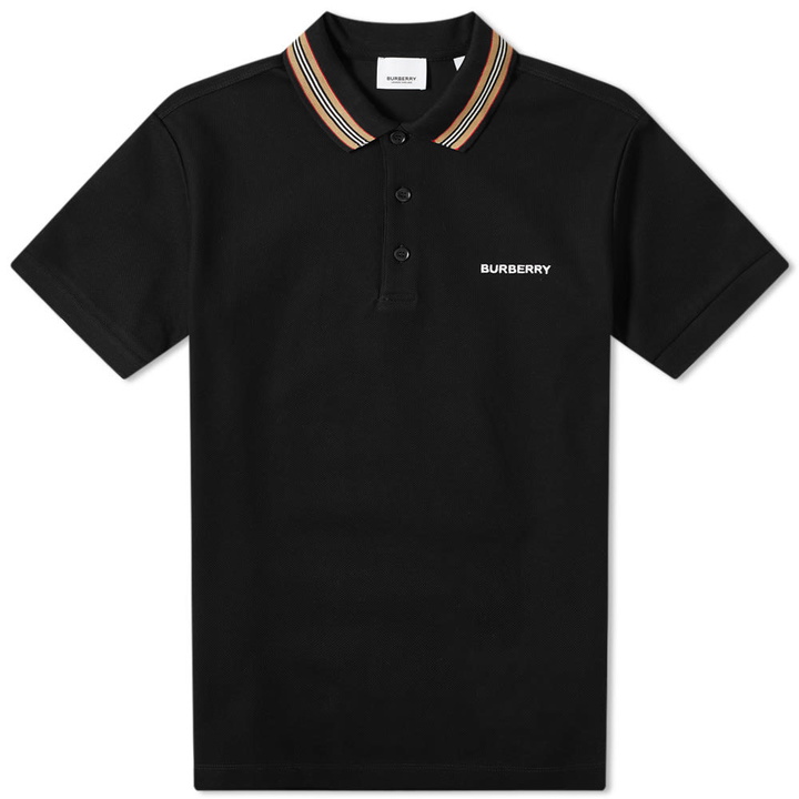Photo: Burberry Johnston Logo Polo