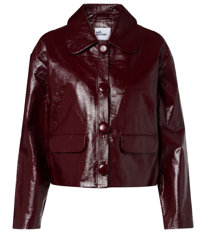 Photo: Self-Portrait Leather jacket