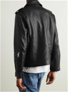 A.P.C. - JW Anderson Morgan Leather Biker Jacket - Black