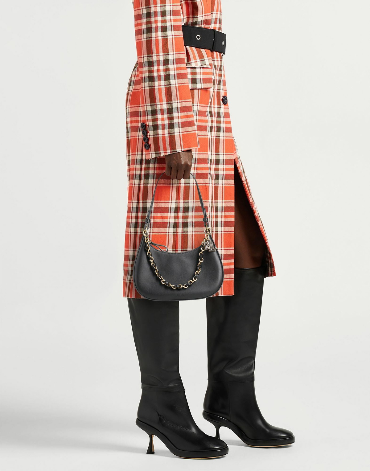 Lauren Ralph Lauren Womens Handbag in Black