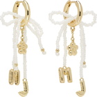 Marc Jacobs 'The Beaded MJ' Earrings