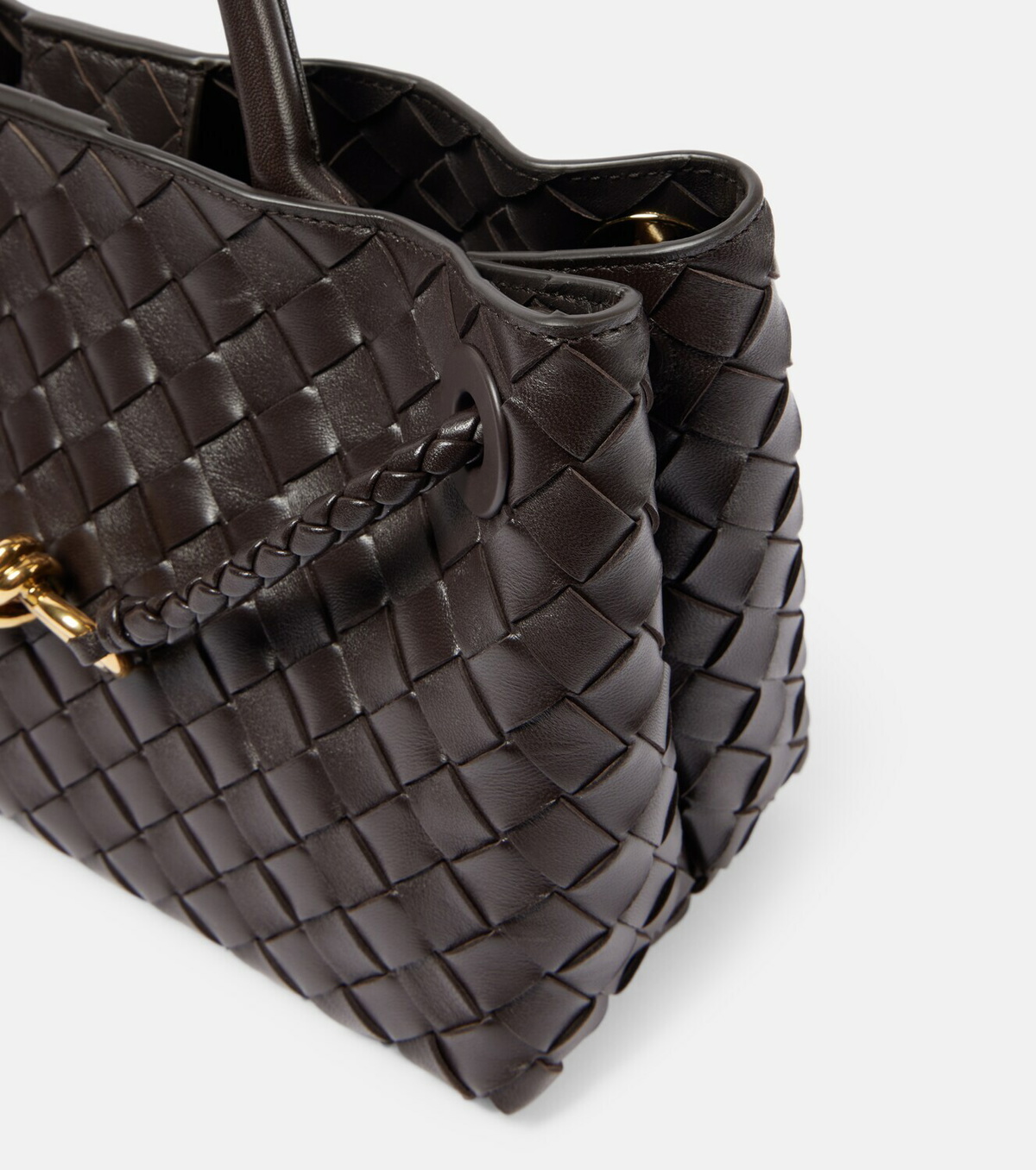 Bottega Veneta East-West Andiamo leather tote bag