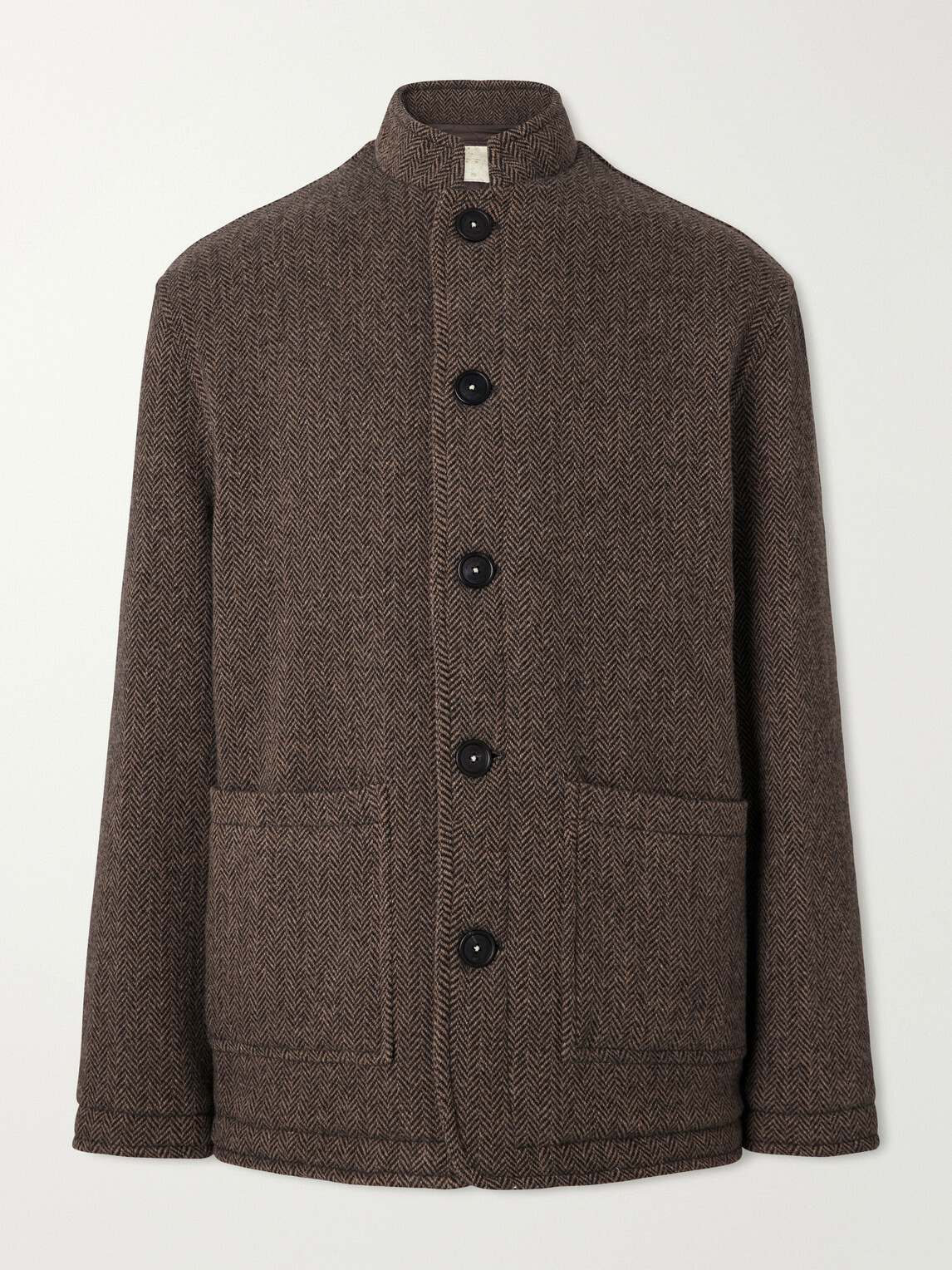 Massimo Alba - Chevrolet Reversible Herringbone Wool-Blend Jacket - Brown