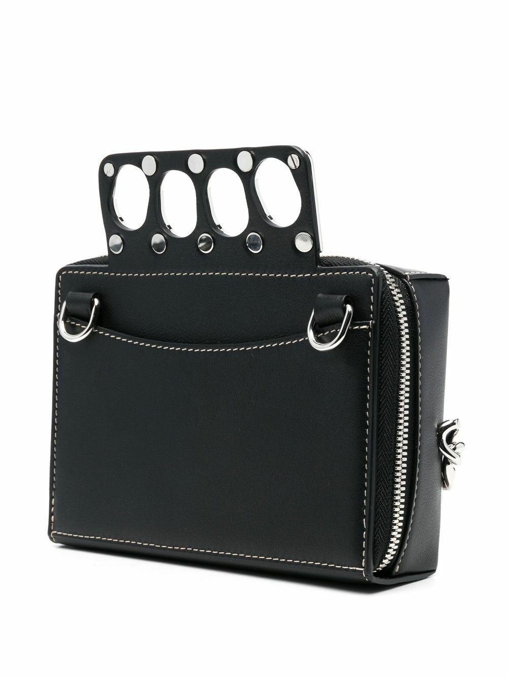 【関税&送料込】Alexander Mcqueen Bag 関税送料無【ALEXANDER MCQUEEN】トップハンドル スカルバッグ