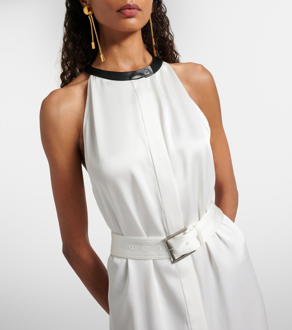 Tom Ford Crêpe satin maxi dress