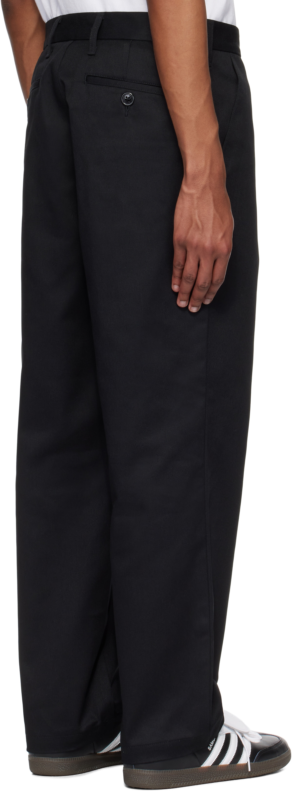 WTAPS Black WRKT2001 Trousers WTAPS