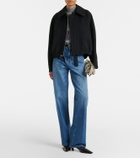 Victoria Beckham High-rise wide-leg jeans